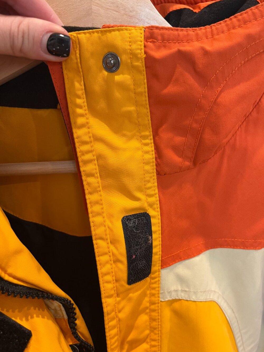 Active Ski/Snowboard Jacket Orange Size M - Picture 8 of 11